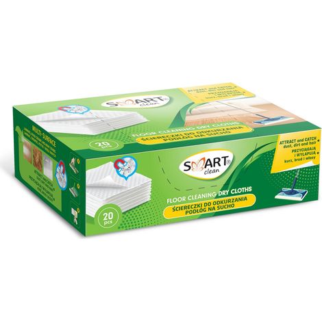Panni per la pulizia a secco Smart Clean, 20 pezzi