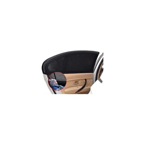 2x Pare-Soleil Voiture Bébé et Animaux, Protection UV Fenêtre Latérale avec Sac de Rangement, Universel pour la Plupart des Véhicules (1/4)