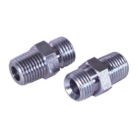 Nipple fioul M3/8 conique - M1/4 (2pcs) - M3/8 conique - M1/4 (2pcs)