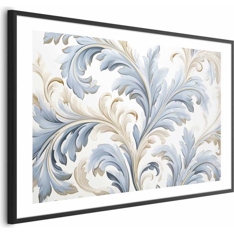 Poster – Barocke Weinrebe in leuchtenden Farben (1/4)