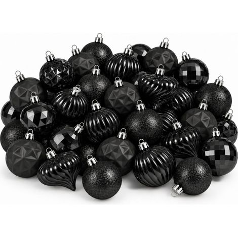 Mica Decorations Babe de Noël Noir H6xl6xL6cm (1/5)