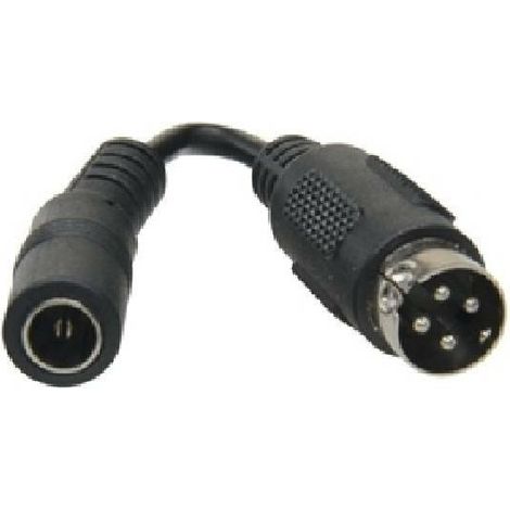 Connettore maschio dc connessione 4 pin con-dc-hik