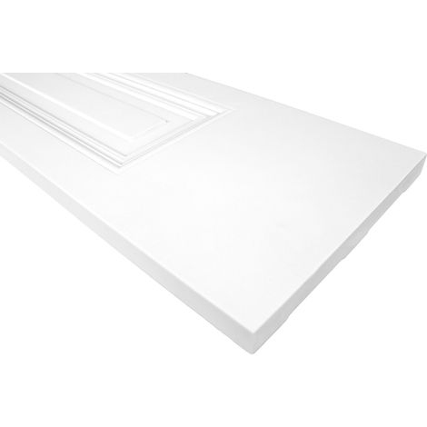 Pilaster 197x20mm Wandreliefe Stuckdekor aus PU - stoßfest Grand Decor PL276: Schaft (1/2)