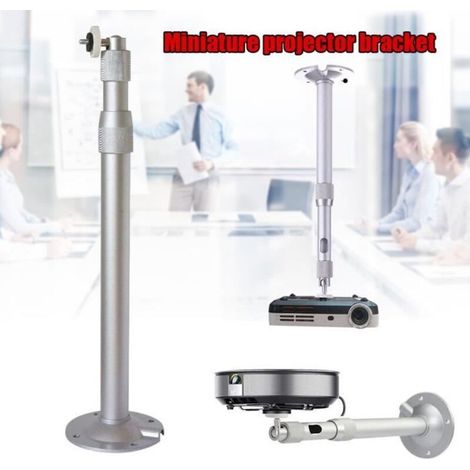 Capacité universelle du support 15KG en aluminium de support mural de plafond de projecteur de 20-40cm (1/4)