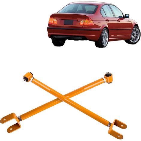 Brazos de control de inclinación inferior traseros ajustables, construcción de acero, longitud 45 cm, ancho 34 cm, altura 43 cm, peso 4 kg. (1/5)