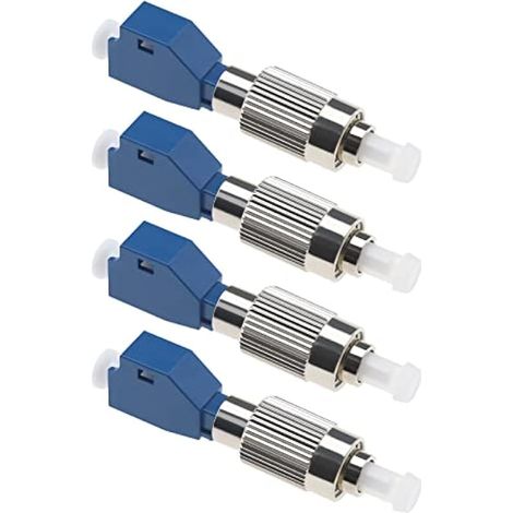 4 pièces adaptateur localisateur de défauts visuels, connecteur fibre optique monomode, convertisseur FC/UPC mâle vers LC/UPC femelle pour maintenance réseau optique (1/5)