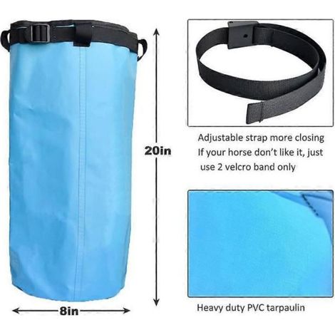 Sac de trempage pour sabots de cheval, sac de trempage facile à utiliser, lot de 2 C (1/5)