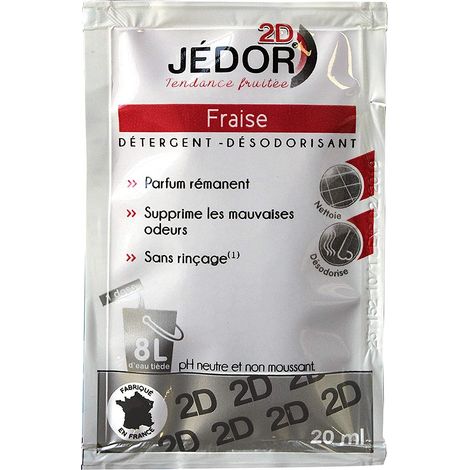Le Plus De L'Entretien – Dosettes nettoyantes parfum fraise – Lot de 100 dosettes – Pour nettoyage efficace et désodorisation – Compatible usage domestique et professionnel