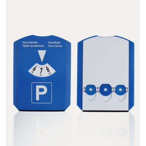 4 ensembles Disque de stationnement avec grattoir à Glace et 3 jetons de stationnement, parcmètre pour Voiture, grattoir à Glace avec lèvre en Caoutchouc (1/5)
