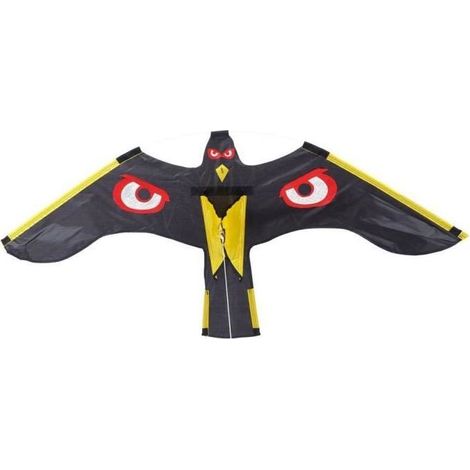 HURRISE cerf-volant effaroucheur d'oiseau Émulation d'effaroucheur d'oiseaux Animal Drive Répulsif de cerf-volant d'oiseau pour la (1/4)