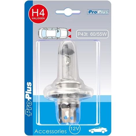 Lampada per auto 12V 60/55W P43t H4 in blister (1/4)