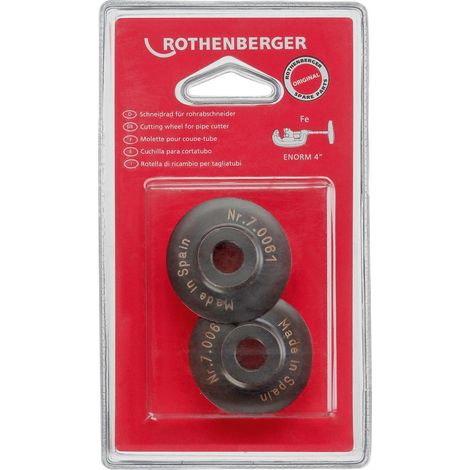 ROTHENBERGER Schneidrad für ENORM 4", 2 Stück - 070061D (1/3)