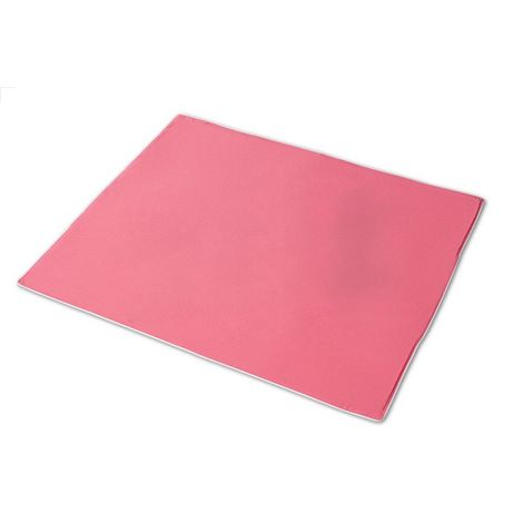 Funda de almohada rosa de 40x40 cm sin cremallera