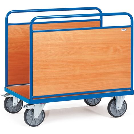 Fetra Multivario Ballenwagen mit Buchendekor 1000x600mm Ladefläche Baukasten-System (1/2)