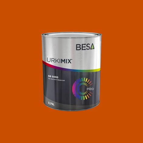 Pot de Peinture Polyuréthane / bi composant Pantone 1525C Satin - 150gr