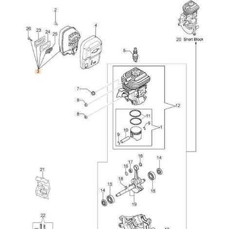 KOMPLETTER SCHALLDÄMPFER ORIGINAL EMAK 56550116CR