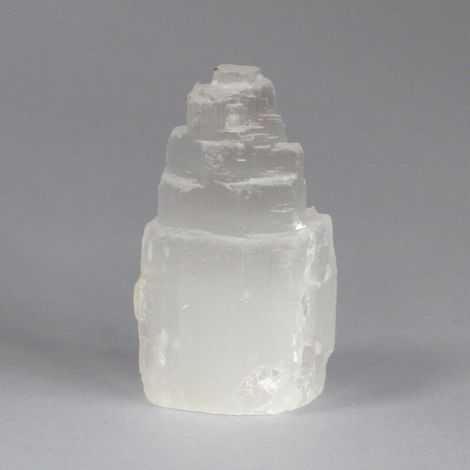 Tour de Sélénite Naturelle - 5 cm- Vendu par 1