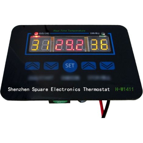Termostato Digital XH-W141 - Rango -50 a 110 °C - Pantalla LCD - Para Incubadoras y Sistemas de Calefacción - Unidad (1/5)