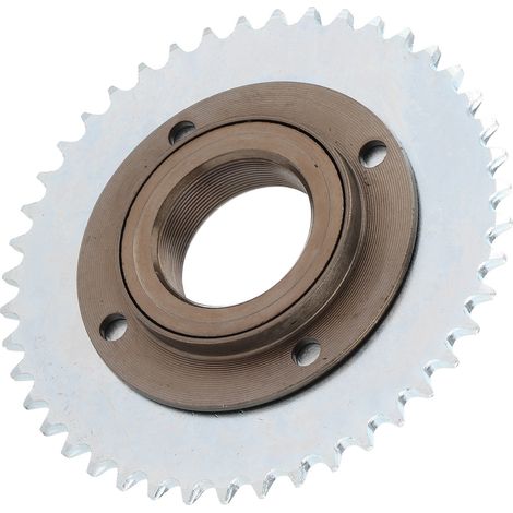 Volant moteur sans dents à 4 trous de diamètre extérieur 78 mm, pignon T8F 44T 54 mm pour mini scooters/quads à essence de poche 43cc/49cc (1/5)