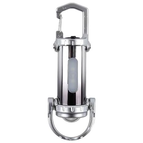 Lampe porte-clés LED - Lampe portable rechargeable, idéale pour le camping et les randonnées nocturnes, les pique-niques et les voyages. Compacte et facile à transporter. Convient aux hommes et aux fe (1/5)
