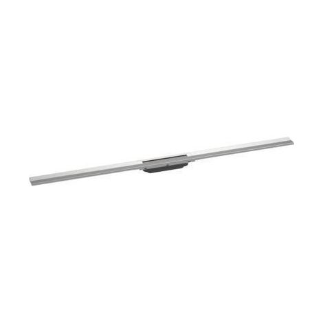 Goulotte de douche RainDrain Flex kb. pour montage 1200mm en acier inoxydable brossé