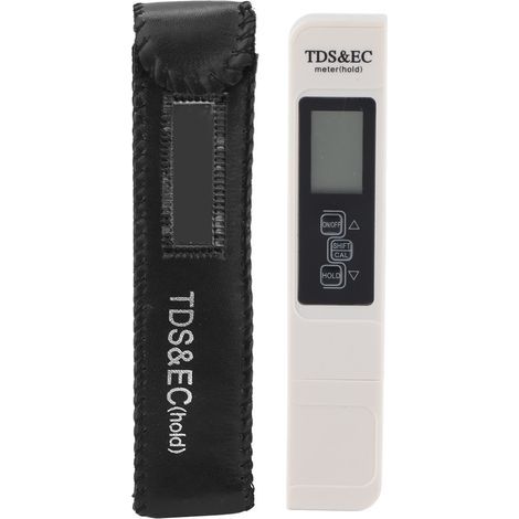3-in-1 Wasserqualitätstester: TDS, EC, Leitfähigkeit und Temperatur für Trinkwasser (1/5)