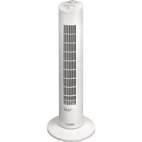 EUROM Turmventilator VTW31 Höhe 81 cm220-240 V 50 Hz weiß