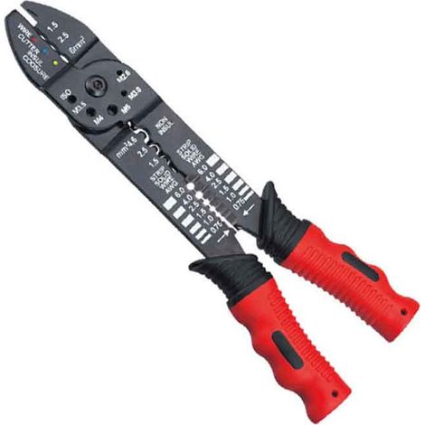 Pinza crimpatrice economica per terminali Faston (1/3)