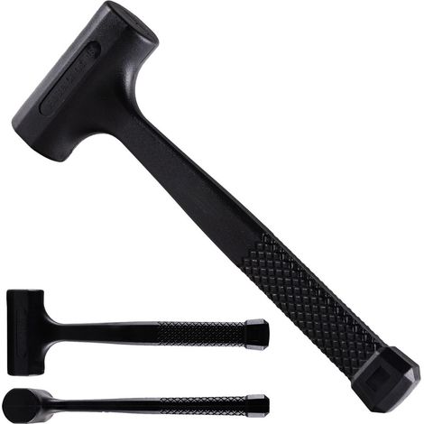 Gummihammer, rückstoßfrei, 45 mm, 640 g (24)