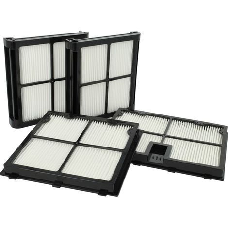 vhbw 4x Filtres HEPA 13 compatible avec Dolphin Cayman, Encore, Echo, Hammer aspirateur, nettoyeur piscine - Coussinets