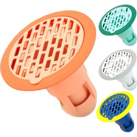 Abflusssieb: Ein revolutionärer Abflussschutz für Badezimmerwaschbecken, Haarfänger, Filter und Haken (1/3)