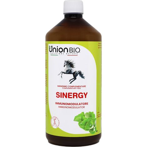 SINERGY mangime complementare multivitaminico per cavalli 1 litro