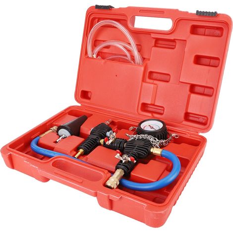 Adaptateur universel conique en caoutchouc pour testeur de pression de liquide de refroidissement et kit de remplissage sous vide, outil d'entretien du système de refroidissement, antigel de purge pou