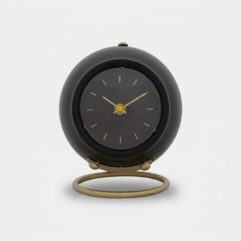 Reloj de sobremesa de metal y plástico Ball (1/5)