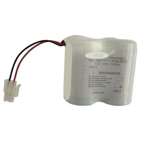Saft Batteria Litio 7,2V 13Ah compatibile Sirena Antifurto IESS FLAMMER 2ER34615M - 2LSH20-ELM