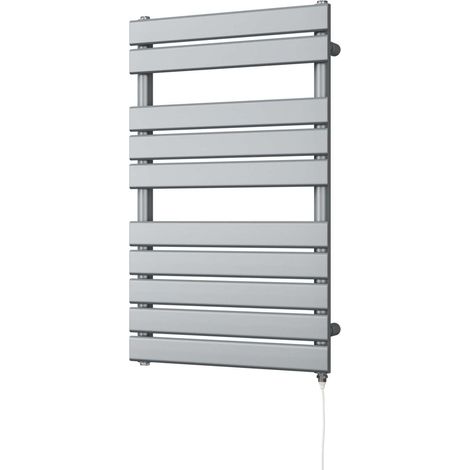 Typhoon - Silver Electric Towel Rail H816mm x W500mm 400w Standard (1/3)