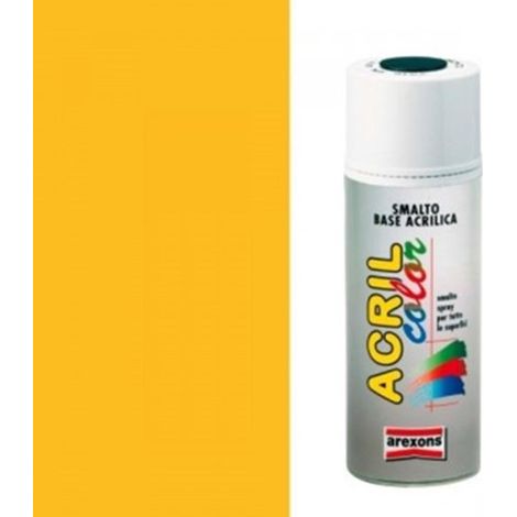 Vernice Spray Arexons Colore Giallo Cadmio Ral 1021 400 Ml  Ferr 104159 (1/2)