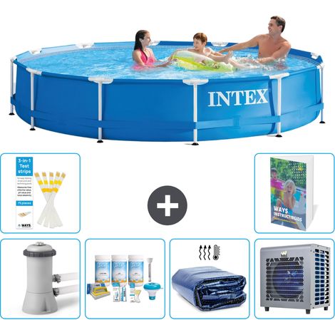 Frame Pool Rund - 366x76 cm - 7-teilig  S302 (1/5)