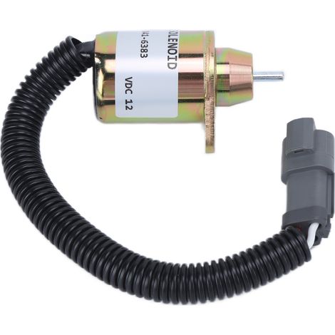 Électrovanne d'arrêt de carburant 4TNE88 414306 416383, de remplacement pour moteurs diesel 366 3.66 (1/5)
