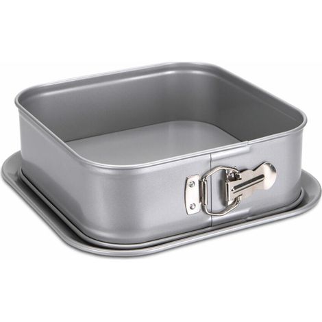 Städter Springform 23 x 23 cm / H 7 cm Silber quadratisch (1/5)