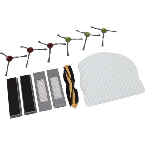Kit accessoires, Filtres jetables Filtres de Rechange pour Pièces D&39aspirateur, Brosse Balayeuse pour Kit de Filtre de Brosse (1/4)