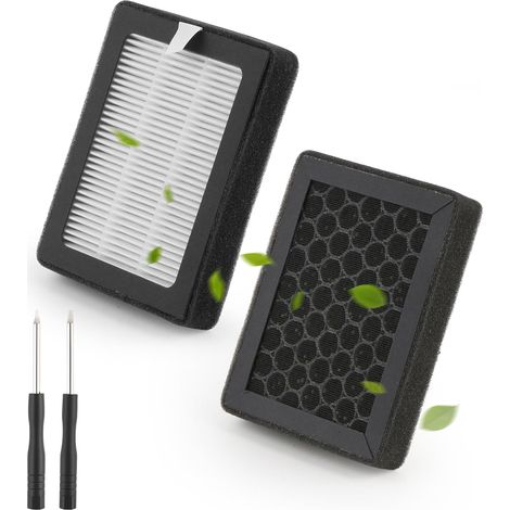 2 filtri a carbone attivo per ventilatore di scarico esterno Bambu Lab P2S  Filtri aria HEPA 13 di ricambio con set di attrezzi (1/5)