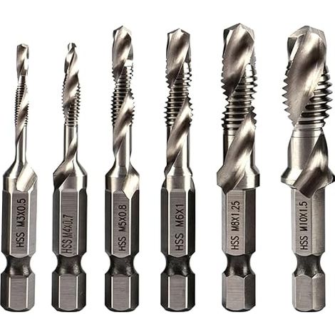 Forets Taraudeurs Argent Kit Taraudage Filetage (1/5)