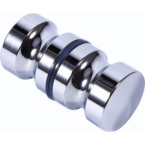 Poignée Porte Douche 1 Pièce Bouton Porte Douche Verre Bain Poignée Porte Douche Douche Armoire Poignée en Alliage D'aluminium avec Vis pour Salle de Bain Cuisine Maison Bureau Hôtel (1/4)