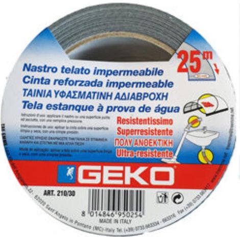 Cinta adhesiva de tela 50mmx25m - Geko
