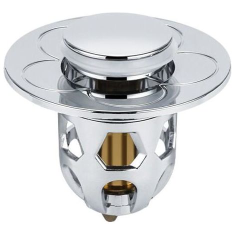 2 Stück Universal-Badewannenstöpsel, Pop-Up-Ablaufgarnitur aus Edelstahl für Waschbecken, Silber, 96,5 cm