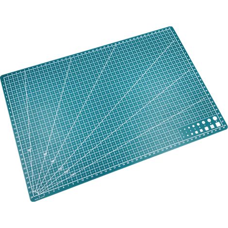 Tapis de découpe A3, planche simple face, outil de bricolage avec lignes de grille claires, Angles pour projets d'art et d'artisanat de Scrapbooking (1/5)