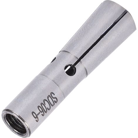 Mandrin de tour haute précision SDC06-6, force de serrage superieure, extraction arriere, materiel de fixation robuste pour usage industriel (1/5)