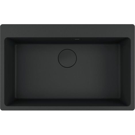 Franke Einbaubecken Maris MRG 610-73 A Fragranit Black Matt Collection, Handbedienung (1/3)