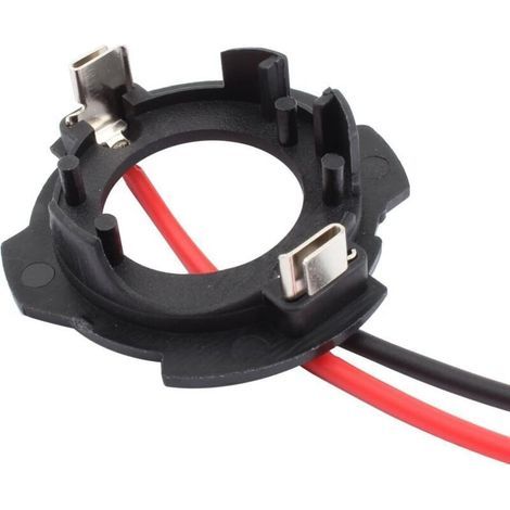 Adaptateur LED H7 pour phare avant – compatible Golf 5 MK5 GTI et Jetta – aluminium anodisé, 2 pièces (1/3)